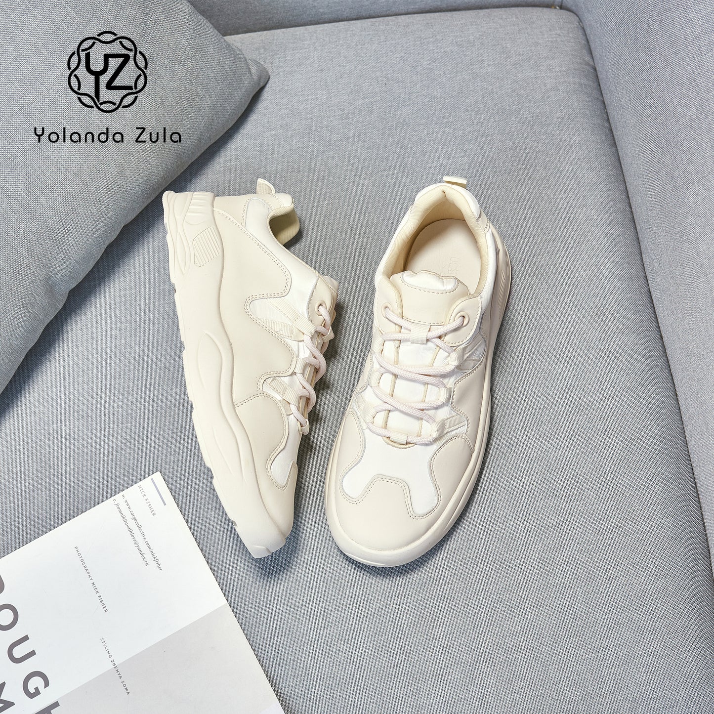 Breathable patchwork casual shoes