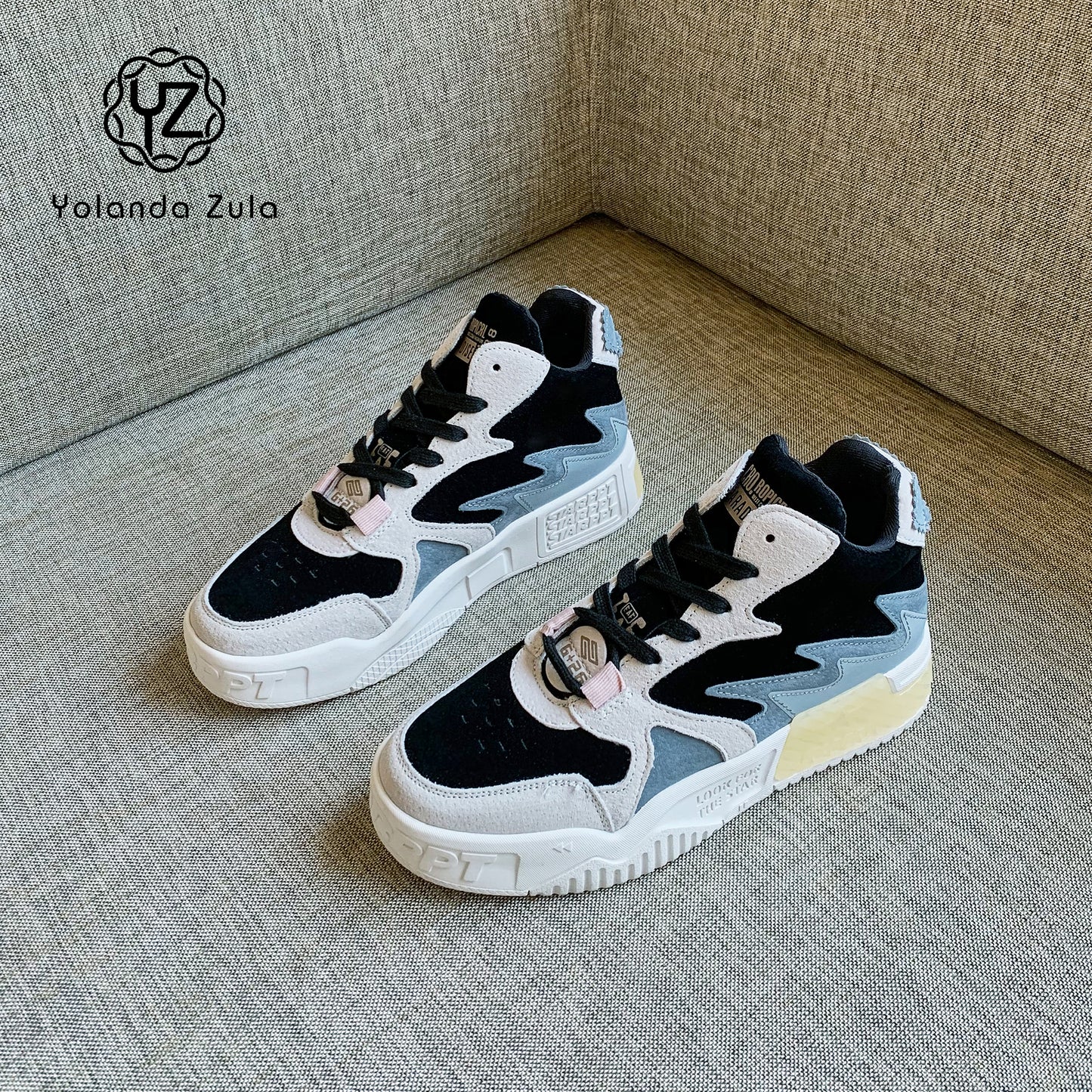 春季新款厚底板鞋