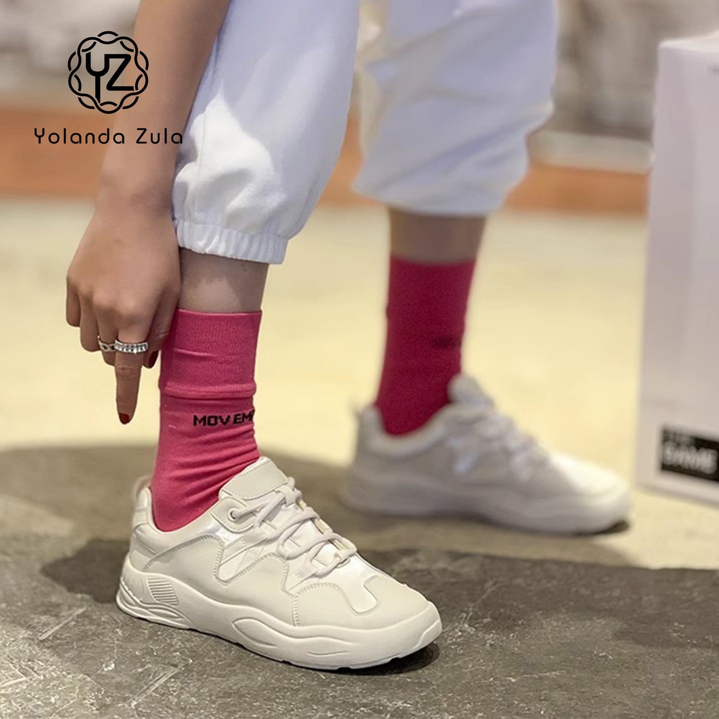 Breathable patchwork casual shoes